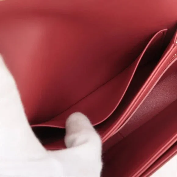 Celine Triomphe teen Leather Shoulder bag Pink - Picture 10 of 15